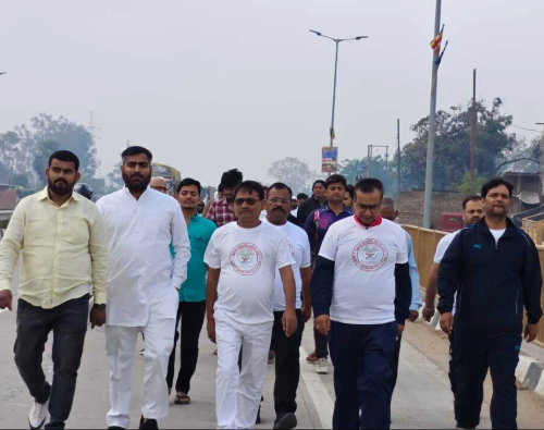 जल संरक्षण पदयात्रा
